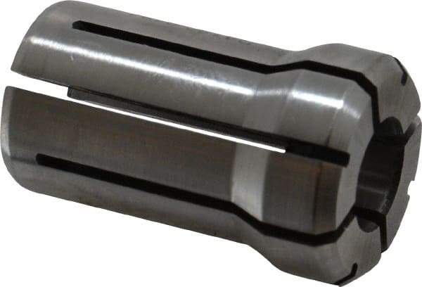Parlec - 31/64 Inch, 15/32 to 31/64 Inch Collet Capacity, Series DA180 Double Angle Collet - 1.639 Inch Overall Length, 1.025 Inch Overall Diameter - Exact Tool & Supply