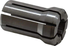 Parlec - 31/64 Inch, 15/32 to 31/64 Inch Collet Capacity, Series DA180 Double Angle Collet - 1.639 Inch Overall Length, 1.025 Inch Overall Diameter - Exact Tool & Supply