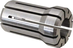 Parlec - 33/64 Inch, 1/2 to 33/64 Inch Collet Capacity, Series DA180 Double Angle Collet - 1.639 Inch Overall Length, 1.025 Inch Overall Diameter - Exact Tool & Supply