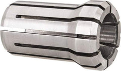 Parlec - 21/32 Inch, 41/64 to 21/32 Inch Collet Capacity, Series DA180 Double Angle Collet - 1.639 Inch Overall Length, 1.025 Inch Overall Diameter - Exact Tool & Supply