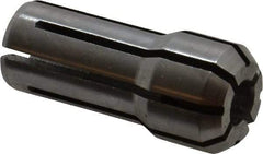 Parlec - 7/32 Inch, 13/64 to 7/32 Inch Collet Capacity, Series DA200 Double Angle Collet - 1-3/16 Inch Overall Length, 0.539 Inch Overall Diameter - Exact Tool & Supply