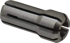 Parlec - 17/64 Inch, 1/4 to 17/64 Inch Collet Capacity, Series DA200 Double Angle Collet - 1-3/16 Inch Overall Length, 0.539 Inch Overall Diameter - Exact Tool & Supply