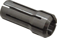 Parlec - 21/64 Inch, 5/16 to 21/64 Inch Collet Capacity, Series DA200 Double Angle Collet - 1-3/16 Inch Overall Length, 0.539 Inch Overall Diameter - Exact Tool & Supply