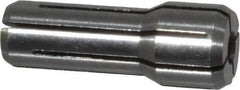 Parlec - 1/8 Inch, 7/64 to 1/8 Inch Collet Capacity, Series DA300 Double Angle Collet - 1 Inch Overall Length, 3/8 Inch Overall Diameter - Exact Tool & Supply
