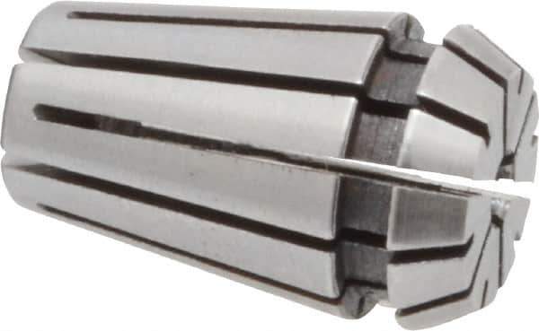 Parlec - 1.5 to 2.5mm ER11 Collet - 0.708" OAL, 0.452" Overall Diam - Exact Tool & Supply