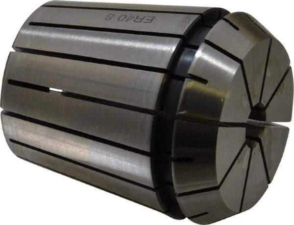 Parlec - 7 to 8mm ER40 Collet - 1.811" OAL, 1.614" Overall Diam - Exact Tool & Supply