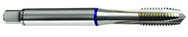 M10x1.5 6H 3-Flute PM Cobalt Blue Ring Spiral Point Plug Tap-Bright - Exact Tool & Supply