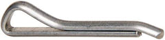 Value Collection - 7/64" Diam x 3/4" Long Hammerlock Cotter Pin - Grade 2, Zinc-Plated, Steel - Exact Tool & Supply