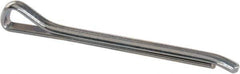 Made in USA - 7/64" Diam x 1-1/2" Long Hammerlock Cotter Pin - Grade 2, Zinc-Plated, Steel - Exact Tool & Supply