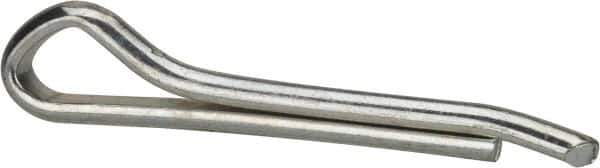 Made in USA - 5/16" Diam x 2" Long Hammerlock Cotter Pin - Grade 2, Zinc-Plated, Steel - Exact Tool & Supply