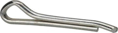 Made in USA - 5/16" Diam x 2" Long Hammerlock Cotter Pin - Grade 2, Zinc-Plated, Steel - Exact Tool & Supply
