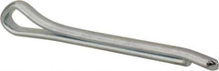 Made in USA - 5/16" Diam x 3" Long Hammerlock Cotter Pin - Grade 2, Zinc-Plated, Steel - Exact Tool & Supply