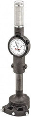 Starrett - 5 to 8" Dial Bore Gage - 0.0001" Graduation, 6" Gage Depth, Hardened Tool Steel - Exact Tool & Supply
