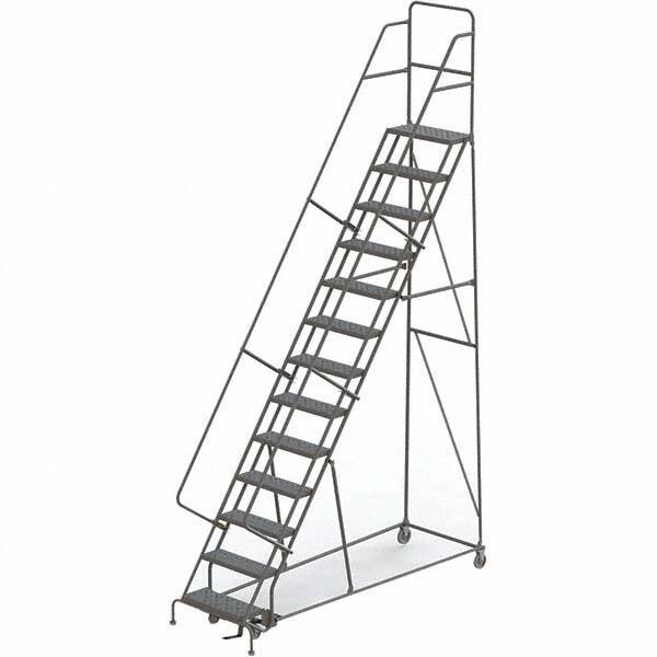 TRI-ARC - Rolling & Wall Mounted Ladders & Platforms Type: Rolling Warehouse Ladder Style: Rolling Platform Ladder - Exact Tool & Supply
