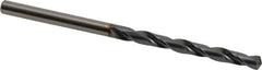 OSG - 5/32" 130° Powdered Metal Jobber Drill - V Finish, Right Hand Cut, Spiral Flute, Straight Shank, 75mm OAL, Standard Point - Exact Tool & Supply