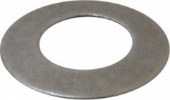 Gardner Spring - 1/8" Bolt, 1/8" ID, Grade 1074 Steel, Belleville Disc Spring - 1/4" OD, 0.017" High, 0.009" Thick - Exact Tool & Supply