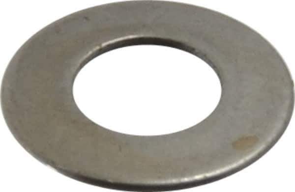 Gardner Spring - #8 Bolt, 0.164" ID, Grade 1074 Steel, Belleville Disc Spring - 0.343" OD, 0.028" High, 0.019" Thick - Exact Tool & Supply