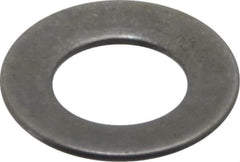 Gardner Spring - #12 Bolt, 0.22" ID, Grade 1074 Steel, Belleville Disc Spring - 7/16" OD, 0.034" High, 0.023" Thick - Exact Tool & Supply