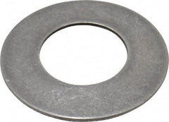 Gardner Spring - 3/4" Bolt, 0.755" ID, Grade 1074 Steel, Belleville Disc Spring - 1-1/2" OD, 0.093" High, 0.045" Thick - Exact Tool & Supply