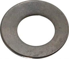 Gardner Spring - #6 Bolt, 0.138" ID, Grade 302 Stainless Steel, Belleville Disc Spring - 9/32" OD, 0.023" High, 0.015" Thick - Exact Tool & Supply