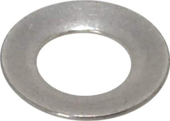 Gardner Spring - 5/32" Bolt, 5/32" ID, Grade 302 Stainless Steel, Belleville Disc Spring - 5/16" OD, 0.025" High, 0.017" Thick - Exact Tool & Supply