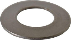 Gardner Spring - 3/16" Bolt, 0.19" ID, Grade 302 Stainless Steel, Belleville Disc Spring - 3/8" OD, 0.027" High, 0.015" Thick - Exact Tool & Supply