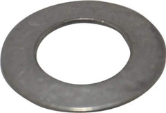 Gardner Spring - 1/4" Bolt, 0.255" ID, Grade 302 Stainless Steel, Belleville Disc Spring - 1/2" OD, 0.036" High, 0.022" Thick - Exact Tool & Supply