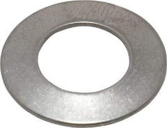 Gardner Spring - 3/8" Bolt, 0.38" ID, Grade 302 Stainless Steel, Belleville Disc Spring - 3/4" OD, 0.051" High, 0.028" Thick - Exact Tool & Supply