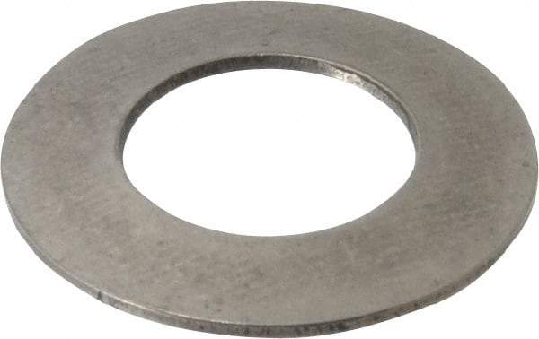 Gardner Spring - 1/2" Bolt, 0.505" ID, Grade 302 Stainless Steel, Belleville Disc Spring - 1" OD, 0.067" High, 0.035" Thick - Exact Tool & Supply