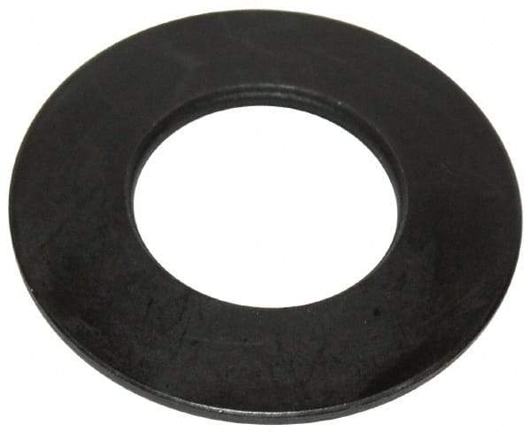 Gardner Spring - 3.2283" ID, Grade 50 CrV Chrome Vanadium Steel, Belleville Disc Spring - 6.2992" OD, 0.4134" High, 0.2362" Thick - Exact Tool & Supply