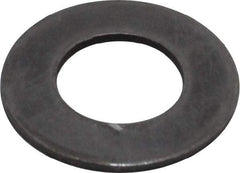 Gardner Spring - 0.3228" ID, Grade 1074 Steel, Belleville Disc Spring - 0.6299" OD, 0.0472" High, 0.0315" Thick - Exact Tool & Supply