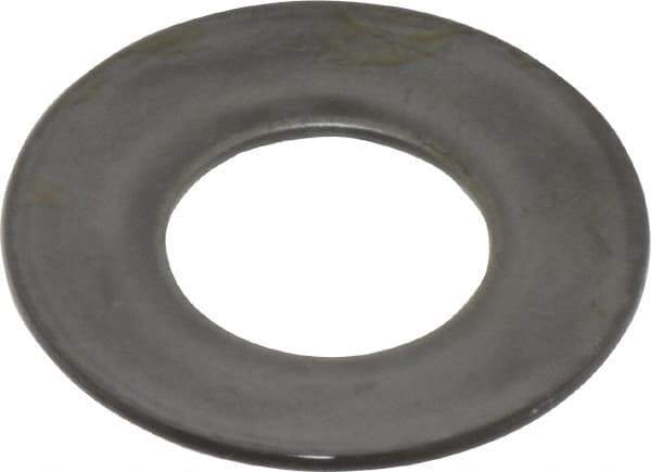 Gardner Spring - 0.4803" ID, Grade 1074 Steel, Belleville Disc Spring - 63/64" OD, 1/16" High, 0.0354" Thick - Exact Tool & Supply