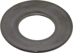 Gardner Spring - 0.4803" ID, Grade 1074 Steel, Belleville Disc Spring - 63/64" OD, 1/16" High, 0.0354" Thick - Exact Tool & Supply