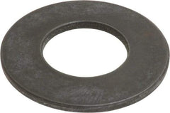 Gardner Spring - 0.4803" ID, Grade 50 CrV Chrome Vanadium Steel, Belleville Disc Spring - 63/64" OD, 0.0807" High, 0.0591" Thick - Exact Tool & Supply