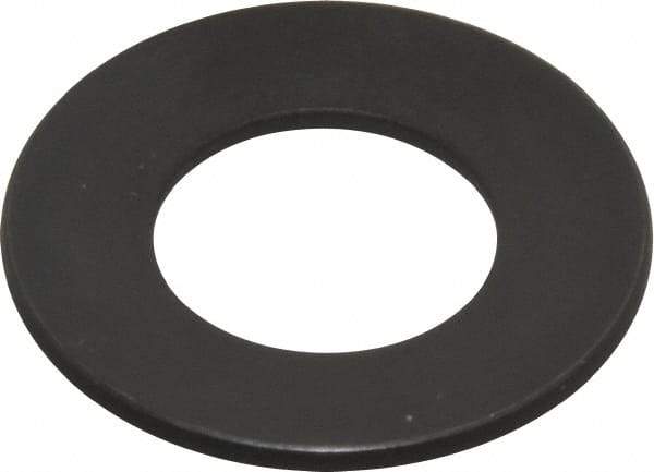 Gardner Spring - 0.6417" ID, Grade 50 CrV Chrome Vanadium Steel, Belleville Disc Spring - 1.2402" OD, 0.0965" High, 0.0689" Thick - Exact Tool & Supply