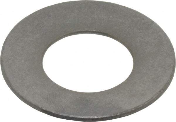 Gardner Spring - 0.8031" ID, Grade 50 CrV Chrome Vanadium Steel, Belleville Disc Spring - 1.5748" OD, 0.1043" High, 0.0591" Thick - Exact Tool & Supply