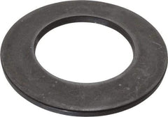 Gardner Spring - 1.5945" ID, Grade 50 CrV Chrome Vanadium Steel, Belleville Disc Spring - 2.7559" OD, 0.2441" High, 0.1969" Thick - Exact Tool & Supply