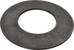 Gardner Spring - 2.0079" ID, Grade 50 CrV Chrome Vanadium Steel, Belleville Disc Spring - 3-15/16" OD, 1/4" High, 0.1378" Thick - Exact Tool & Supply