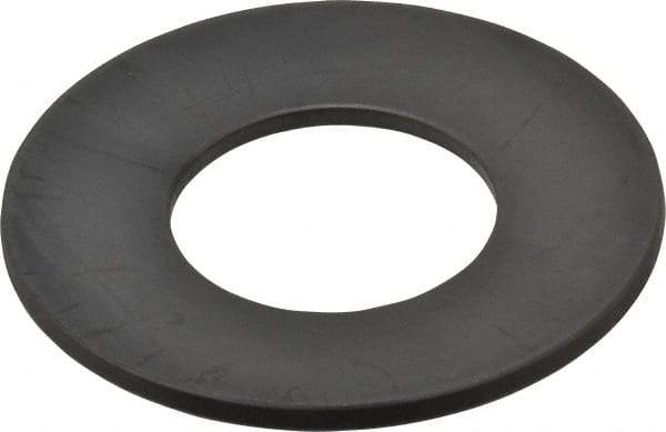 Gardner Spring - 2.4016" ID, Grade 50 CrV Chrome Vanadium Steel, Belleville Disc Spring - 4.9213" OD, 0.378" High, 0.2362" Thick - Exact Tool & Supply