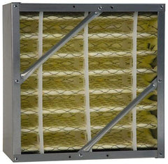 Extract-All - 6 Inch Thick x 12 Inch Wide, Synthetic 95 Percent Rigid Cell Air Filter - Exact Tool & Supply