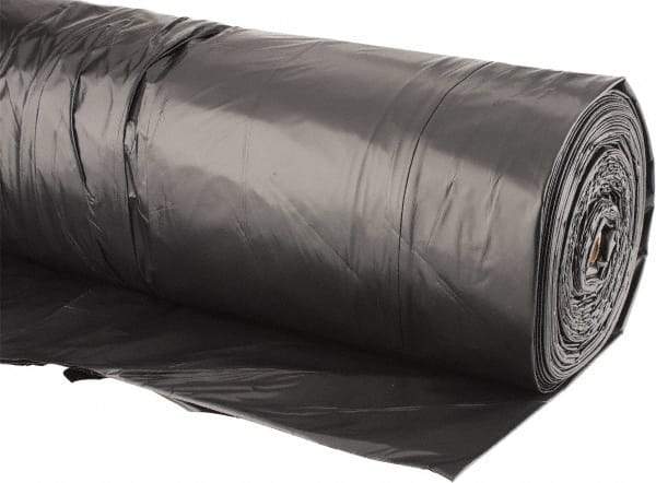 Value Collection - 100' Long x 20' Wide Polyethylene Tarp & Dust Cover - Black, 4 mil Thickness - Exact Tool & Supply