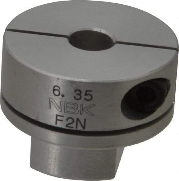 Lovejoy - 1/4" Max Bore Diam, Flexible Oldham Coupling - 0.984" OD, 1.535" OAL, Aluminum Hub with Polyacetal Insert, Order 2 Hubs with Same OD & 1 Insert for Complete Coupling - Exact Tool & Supply