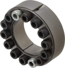 Climax Metal Products - M6 Thread, 1-1/2" Bore Diam, 2.559" OD, Shaft Locking Device - 14 Screws, 12,486 Lb Axial Load, 2.559" OAW, 0.669" Thrust Ring Width, 780 Ft/Lb Max Torque - Exact Tool & Supply