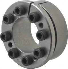 Climax Metal Products - M6 Thread, 1-3/8" Bore Diam, 2.362" OD, Shaft Locking Device - 8 Screws, 10,024 Lb Axial Load, 2.618" OAW, 0.669" Thrust Ring Width, 574 Ft/Lb Max Torque - Exact Tool & Supply