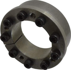 Climax Metal Products - M8 Thread, 2-7/16" Bore Diam, 3.74" OD, Shaft Locking Device - 9 Screws, 20,836 Lb Axial Load, 4.016" OAW, 0.787" Thrust Ring Width, 2,116 Ft/Lb Max Torque - Exact Tool & Supply