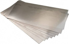 Precision Brand - 8 Piece, 0.05 to 0.500 mm Thickness, Stainless Steel Shim Stock Sheet Assortment - 300 mm Long x 150 mm Wide - Exact Tool & Supply