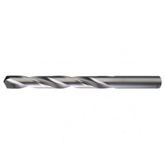 #7 RHS / RHC HSS+TCT 118 Degree 4-Facet Point Carbide Tipped Jobber Drill - Bright - Exact Tool & Supply
