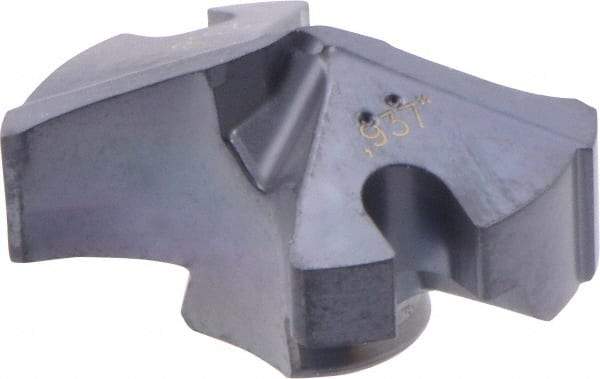 Iscar - Series IDI-SG, 0.937" Diam Grade IC908 140° Replaceable Drill Tip - Carbide, TiAlN Finish - Exact Tool & Supply