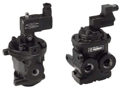 Norgren - 3.0 CV Rate, 3/8" NPT Inlet 1/2 Basic Valves - 3/8" NPT Inlet, Poppet Valve, Solenoid Actuator - Exact Tool & Supply