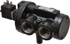 Norgren - 5.4 CV Rate, 3/4" NPT Inlet 1/2 Basic Valves - 3/4" NPT Inlet, Poppet Valve, Solenoid Actuator - Exact Tool & Supply